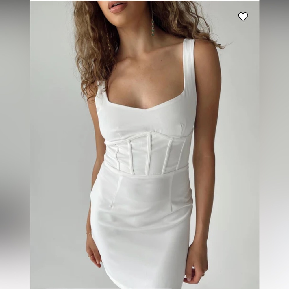 Princess Polly Miya Mini Dress White